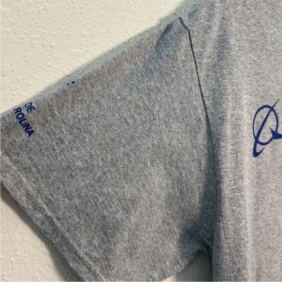 Boeing Shirt Mens Medium Gray Airplane Aerospace Aviation Cotton South Carolina - Picture 6 of 12